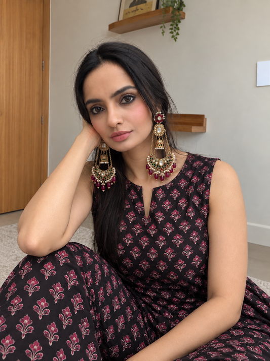 Gulnaar Statement Earrings