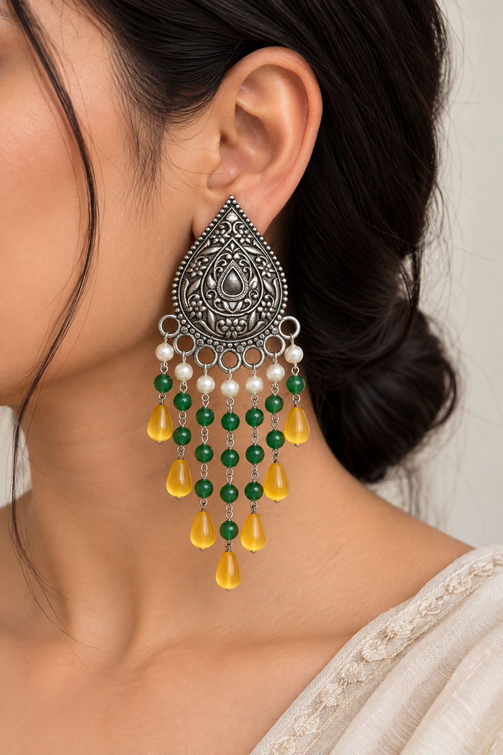 Meher Statement Earrings