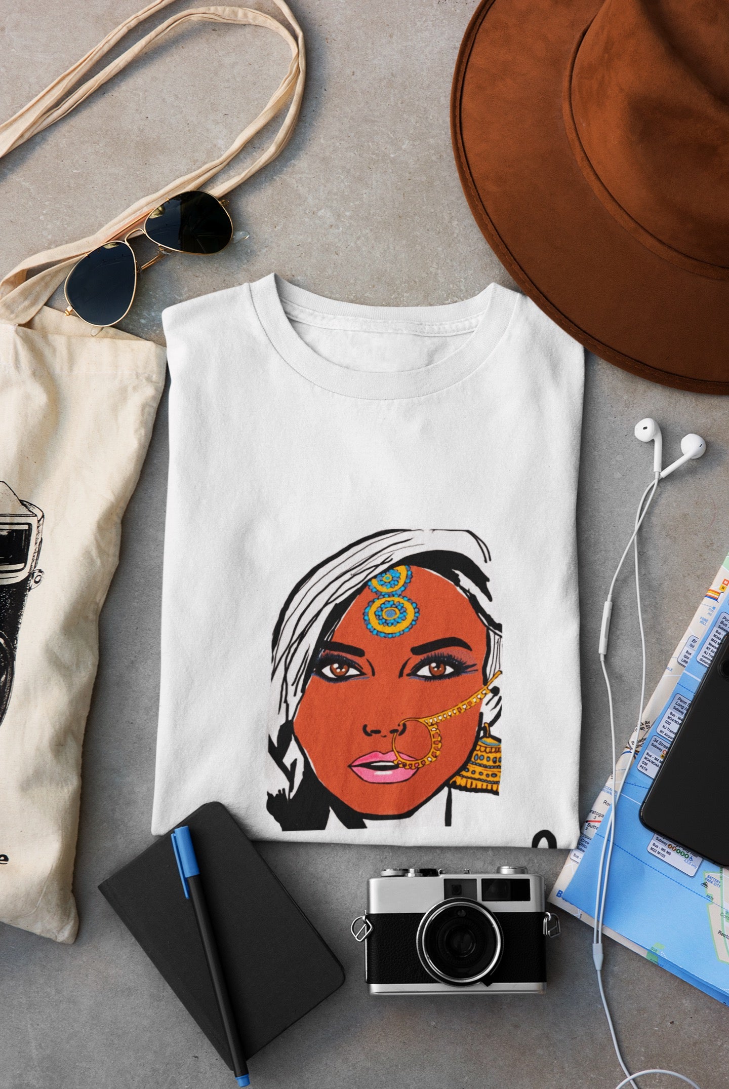 Brown kudi T-shirt.