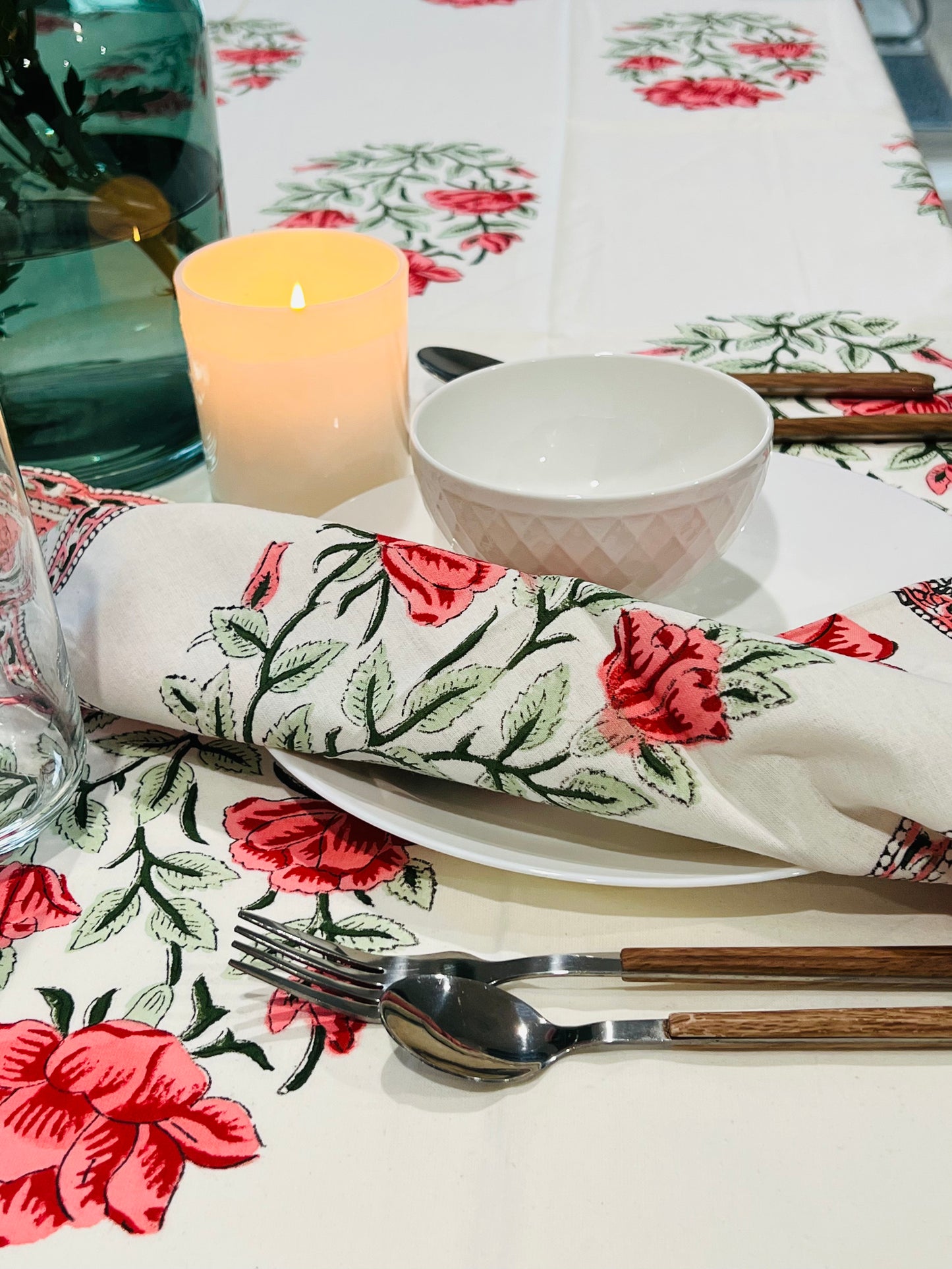 Poppy Shoppy table napkins