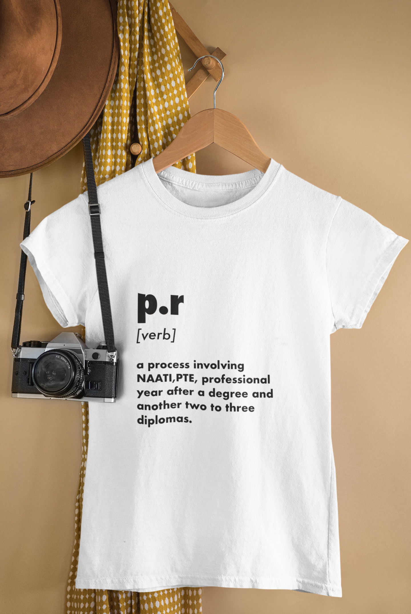 PR t-shirt