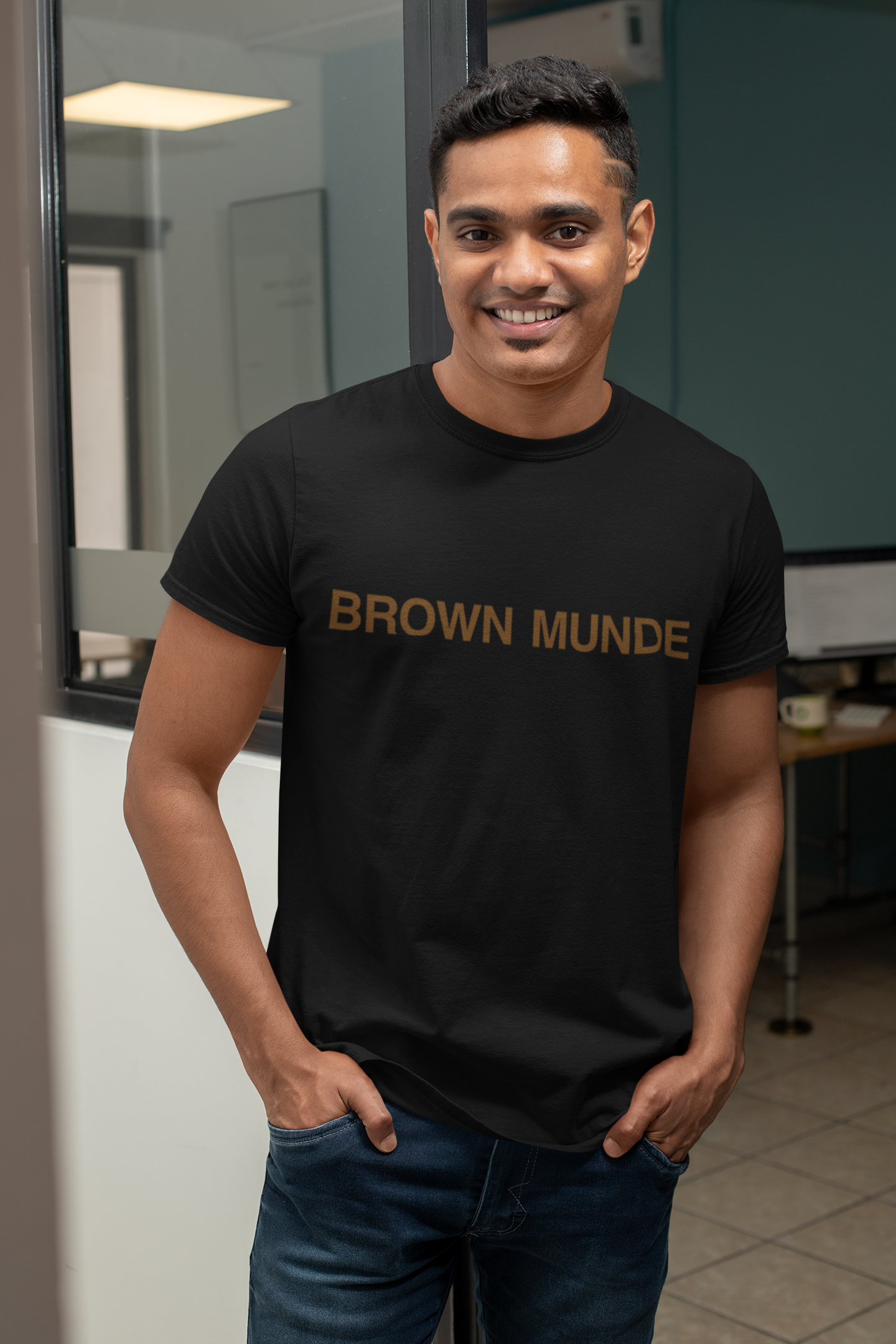 Brown Munde TSHIRT
