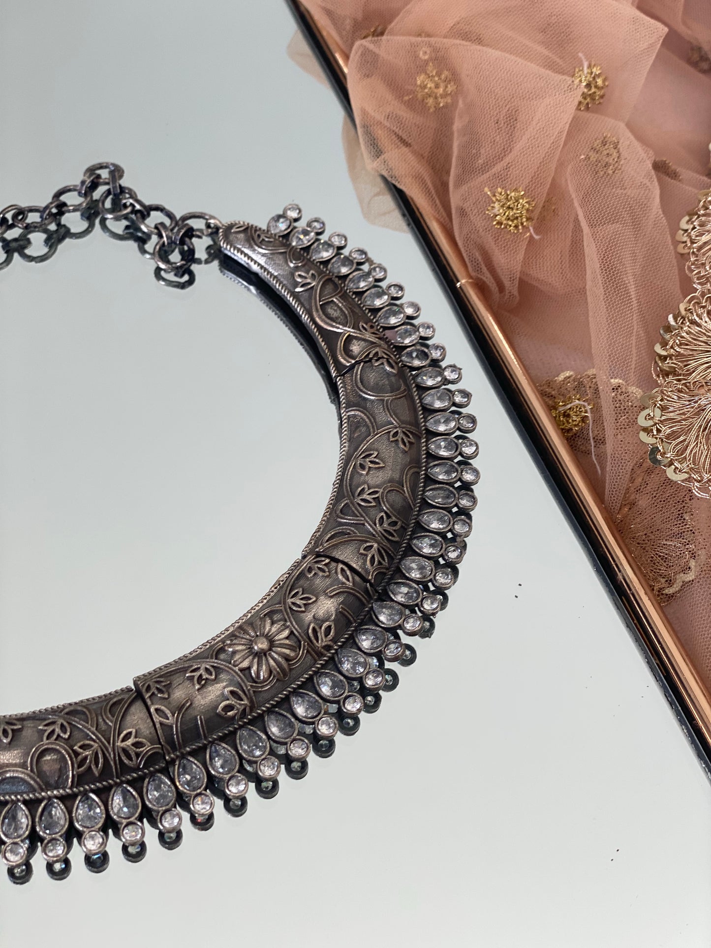 PRITHVI handcrafted hasli necklace