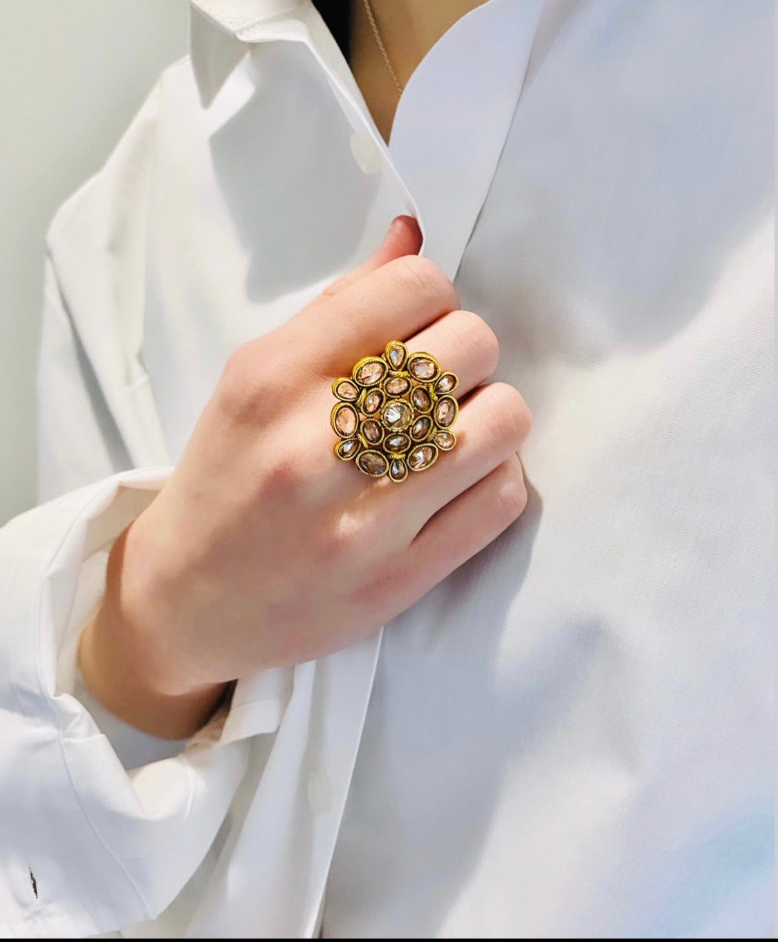 REKHA KUNDAN RING