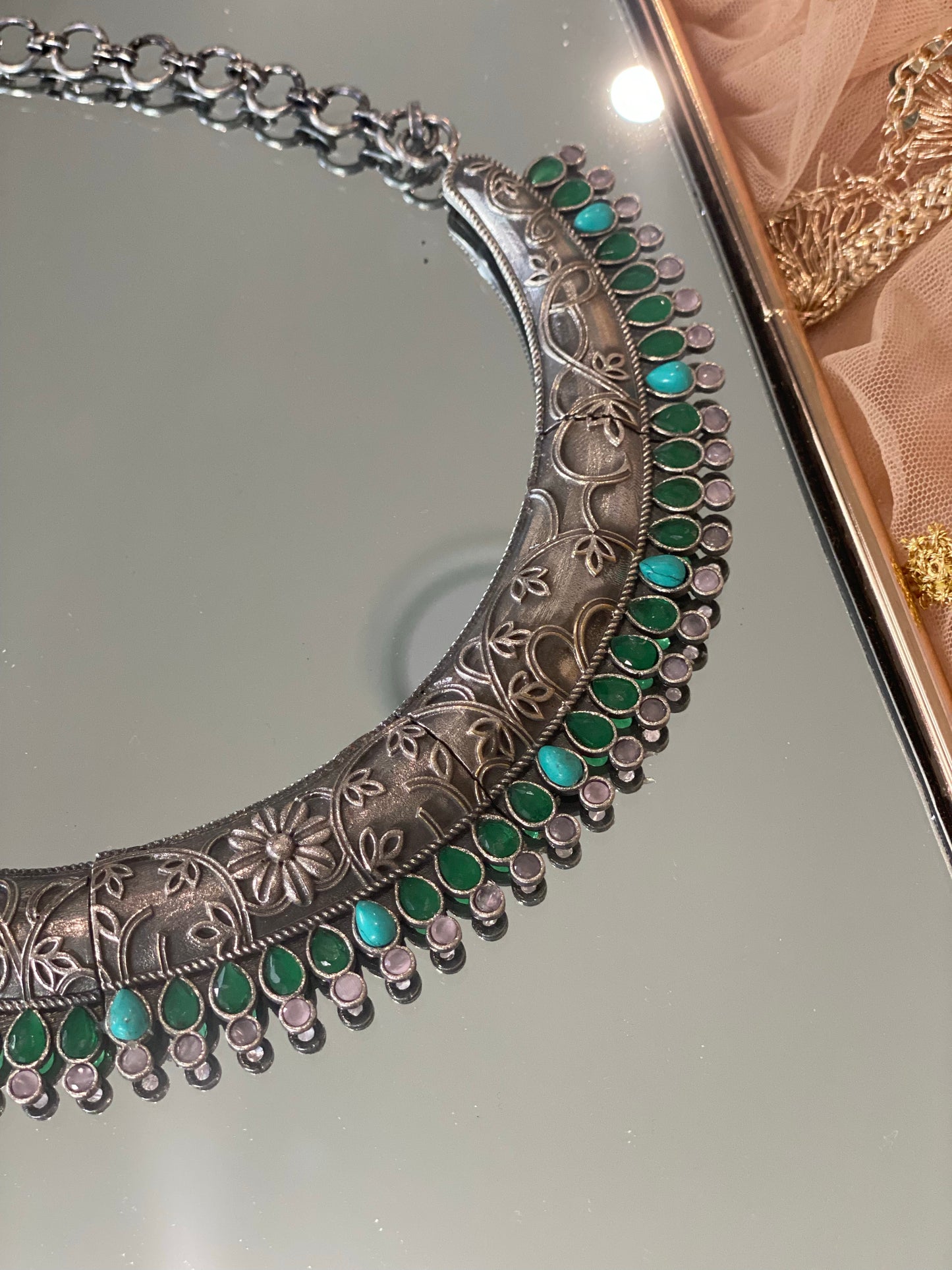PRITHVI handcrafted hasli necklace