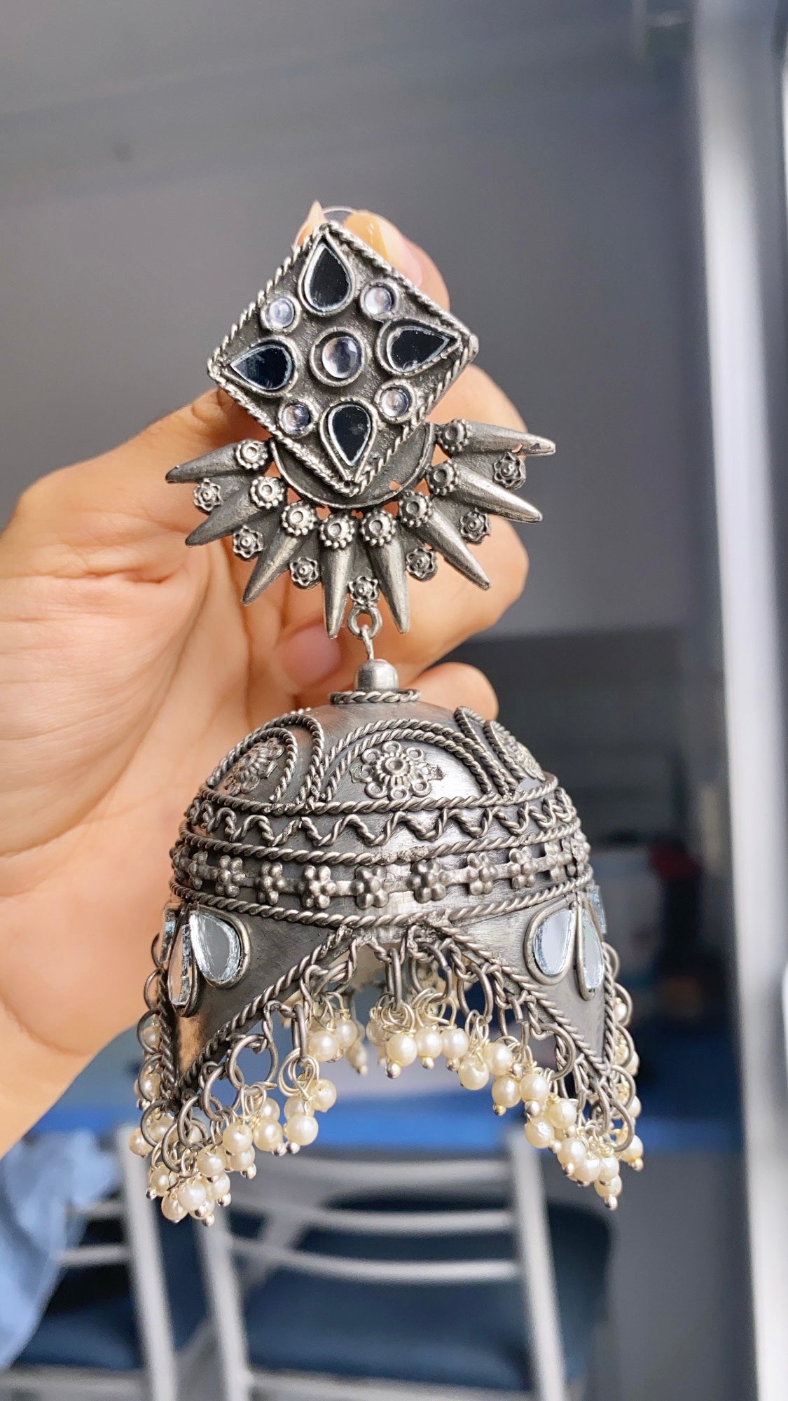 JOYA oversized jhumka