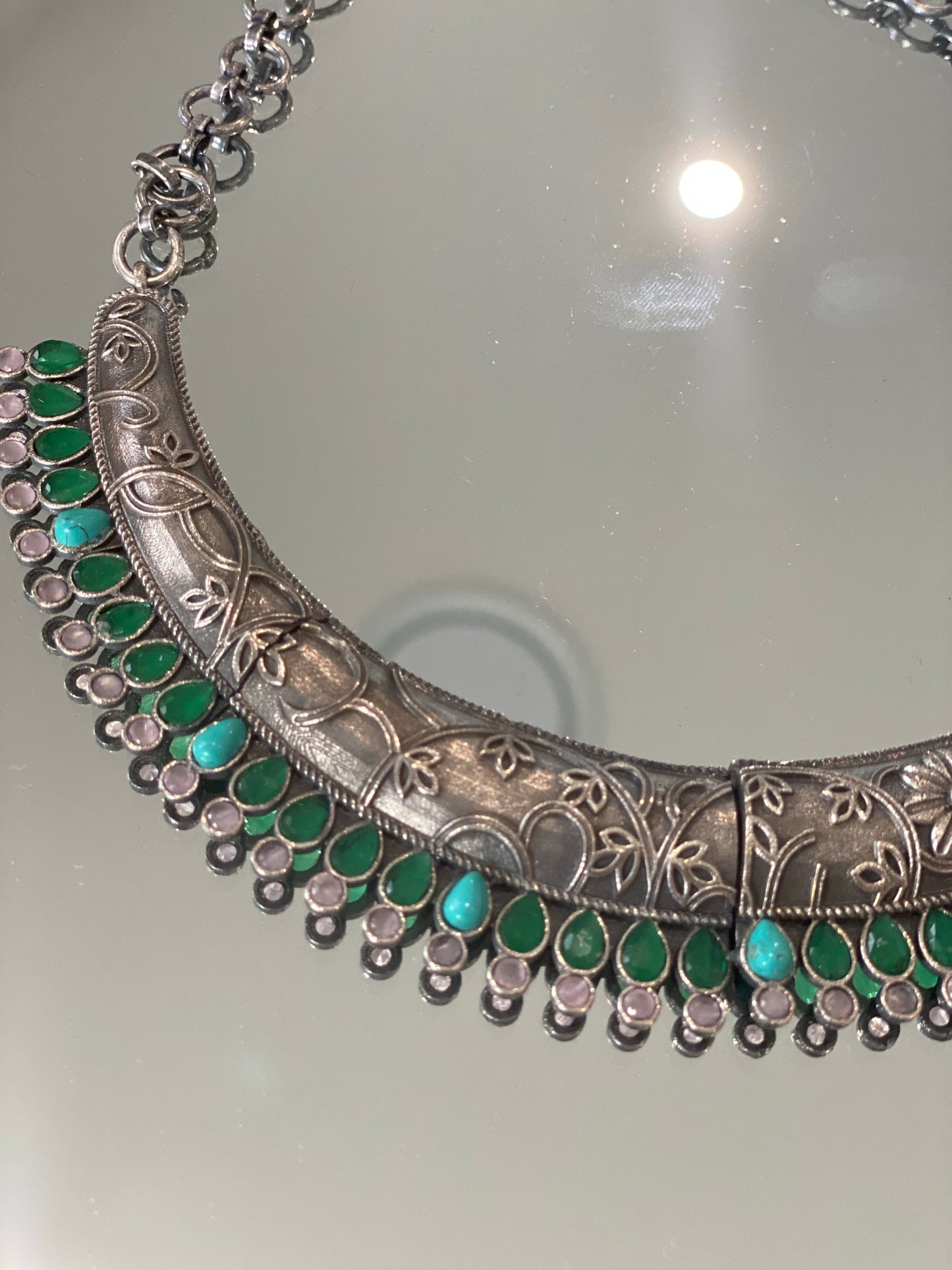 PRITHVI handcrafted hasli necklace