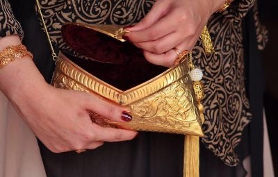 SHUBANI brass bag