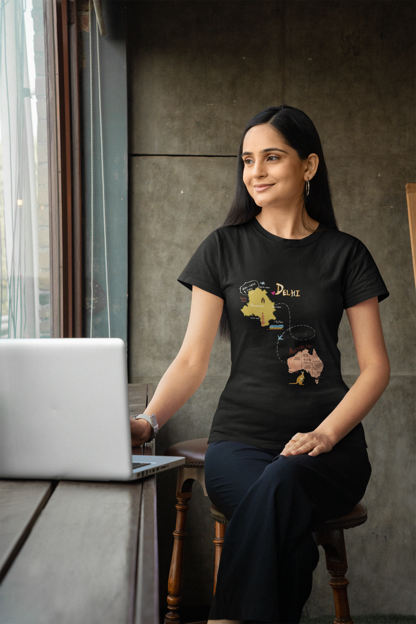 DELHI TO AUSTRALIA T-shirt