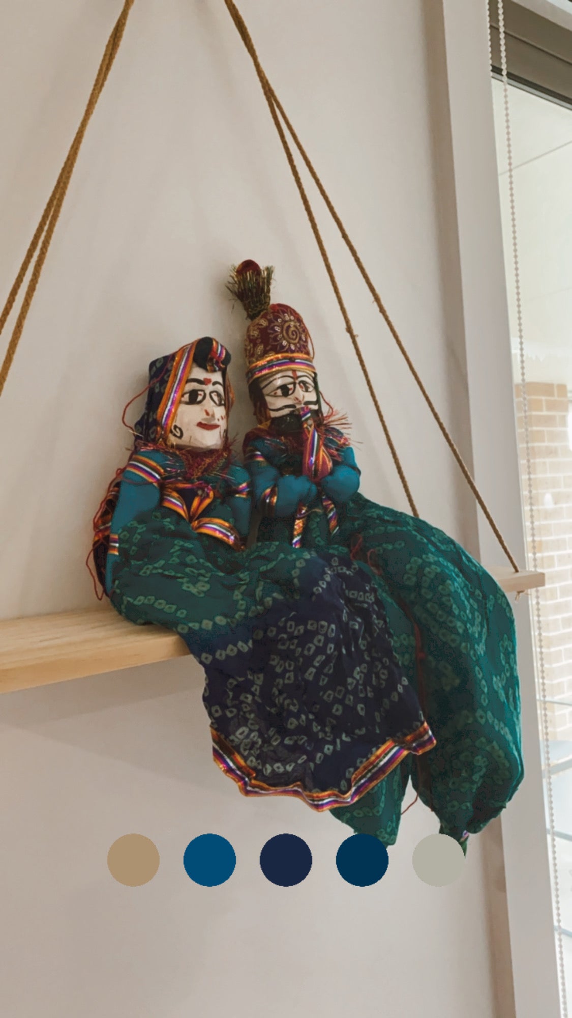 LAILA MAJNU handmade puppet