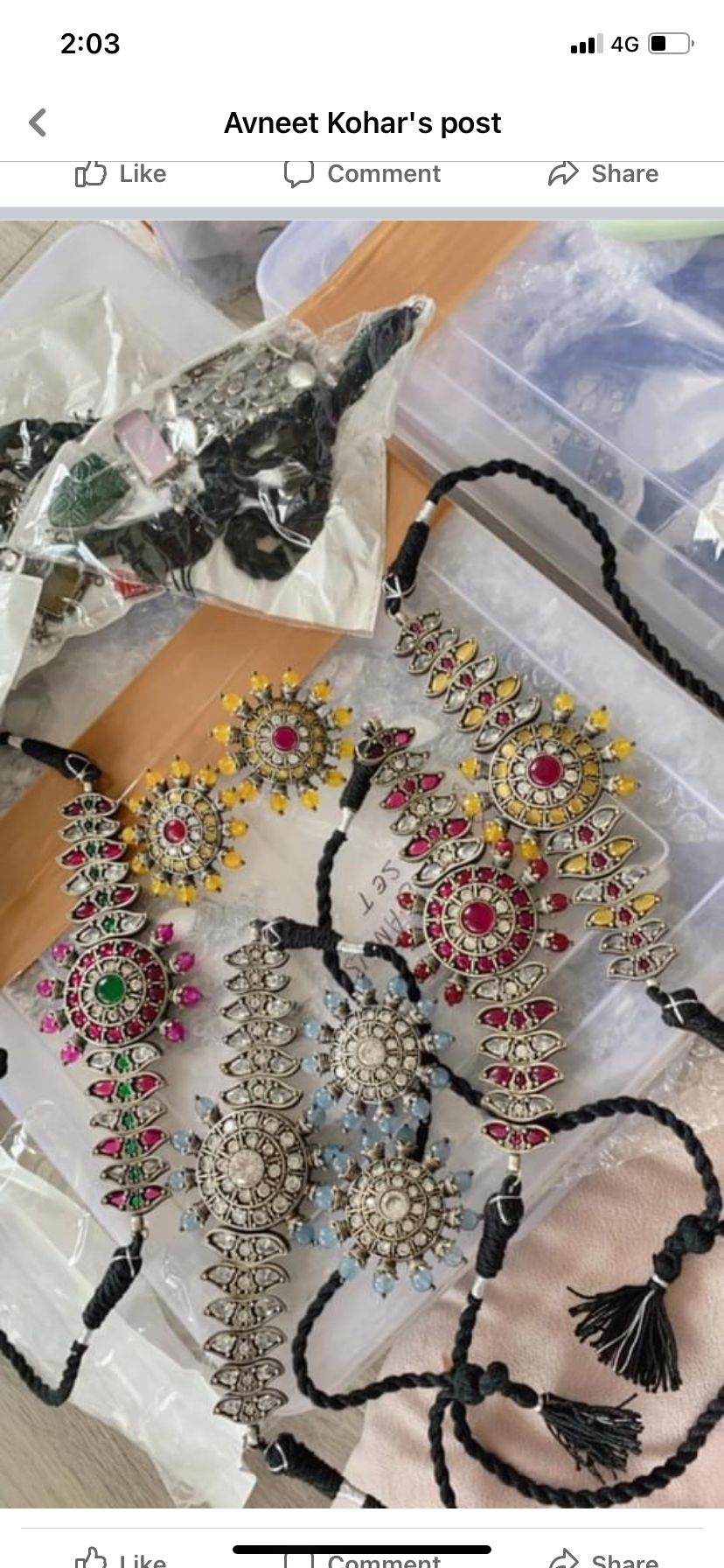 MALLIKA high quality handcrafted choker