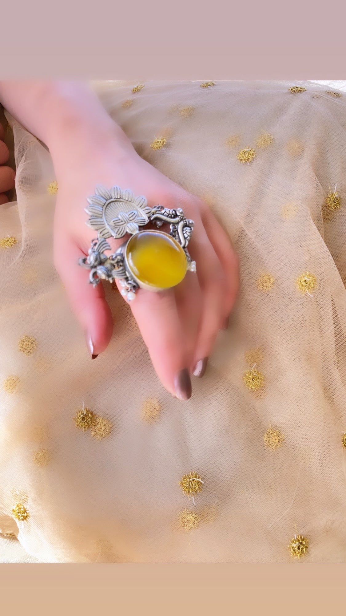 GULABO STONE RING