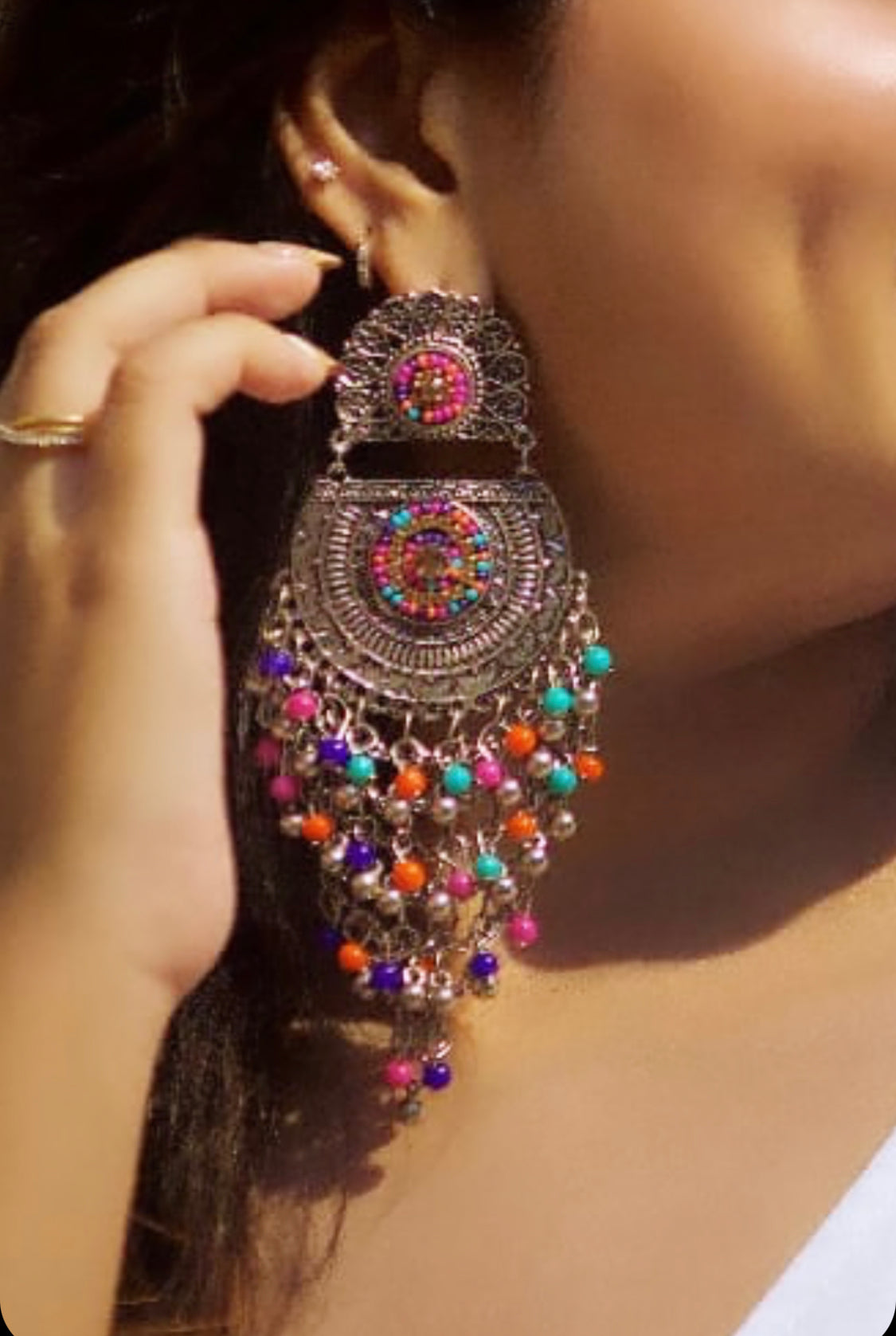 RESHAM AFGHANI EARRINGS