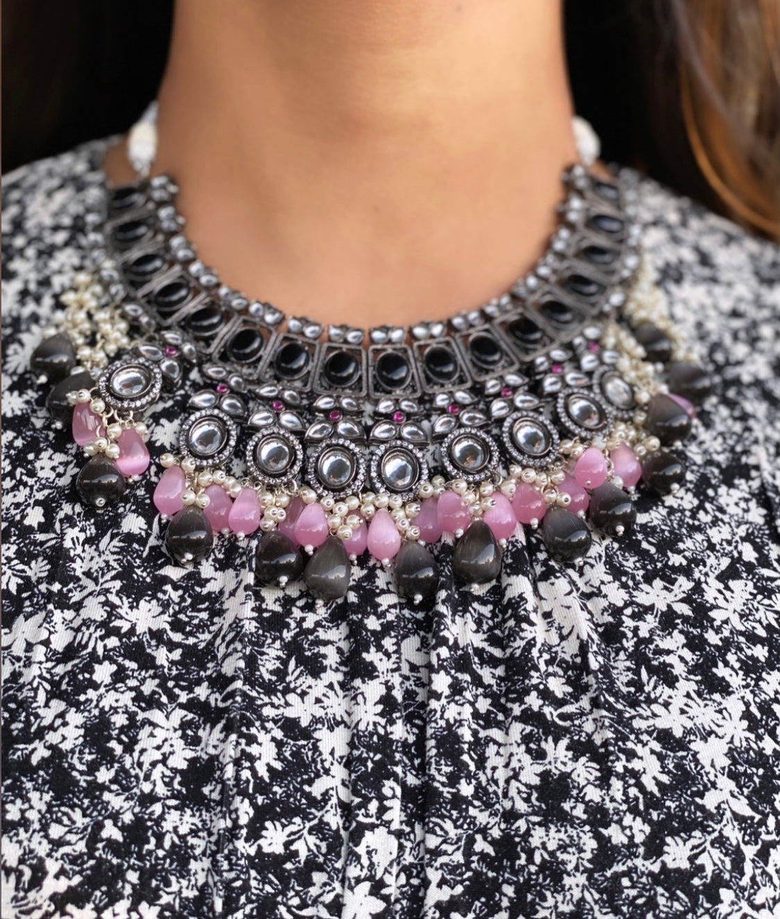 RISHU beads necklace set