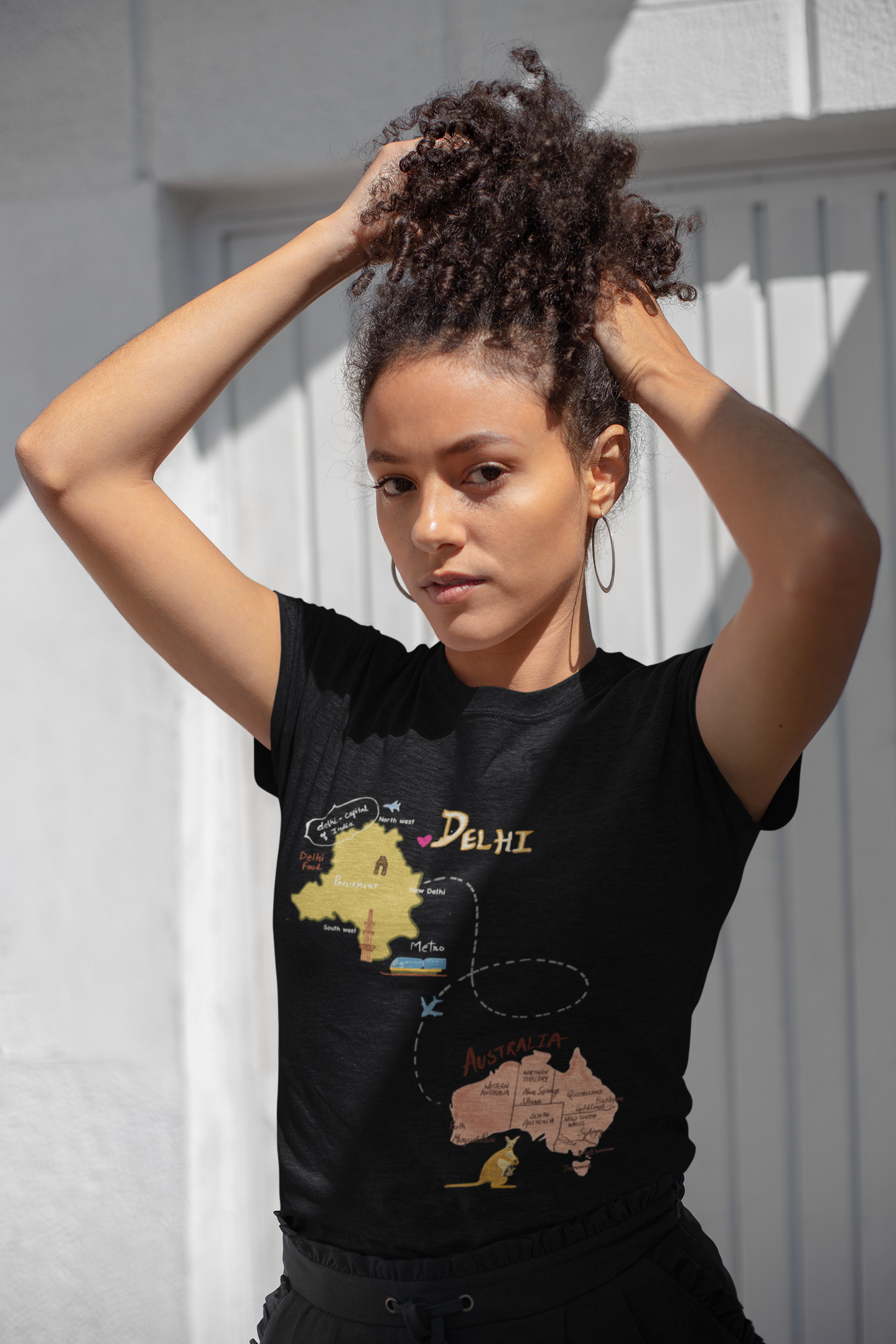 DELHI TO AUSTRALIA T-shirt
