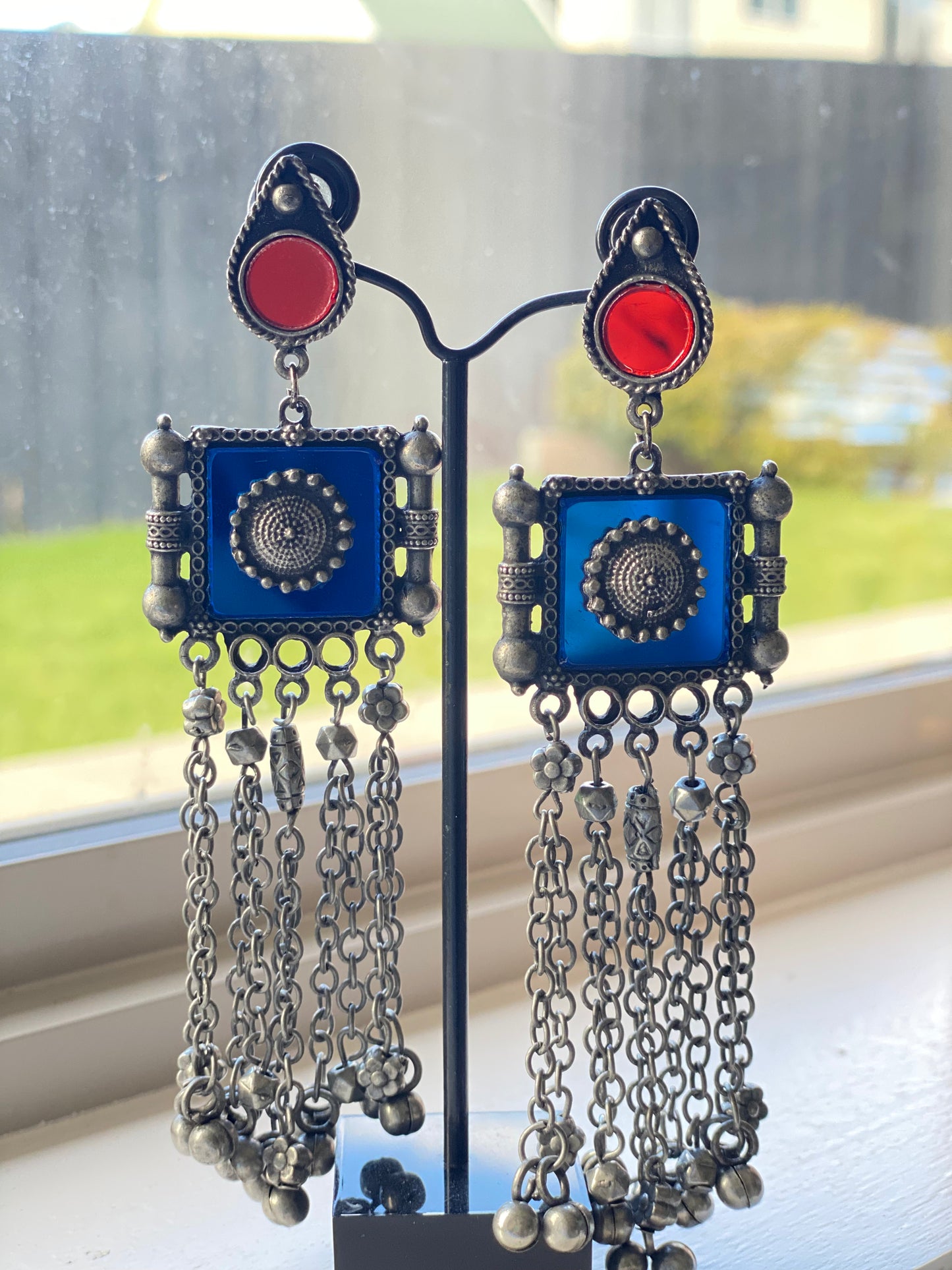 APEKSHA AFGHANI GLASS EARINGS
