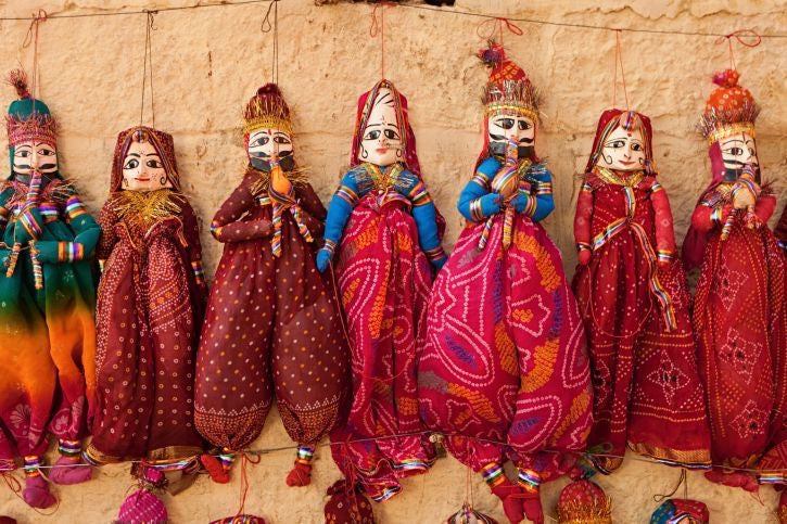 LAILA MAJNU handmade puppet