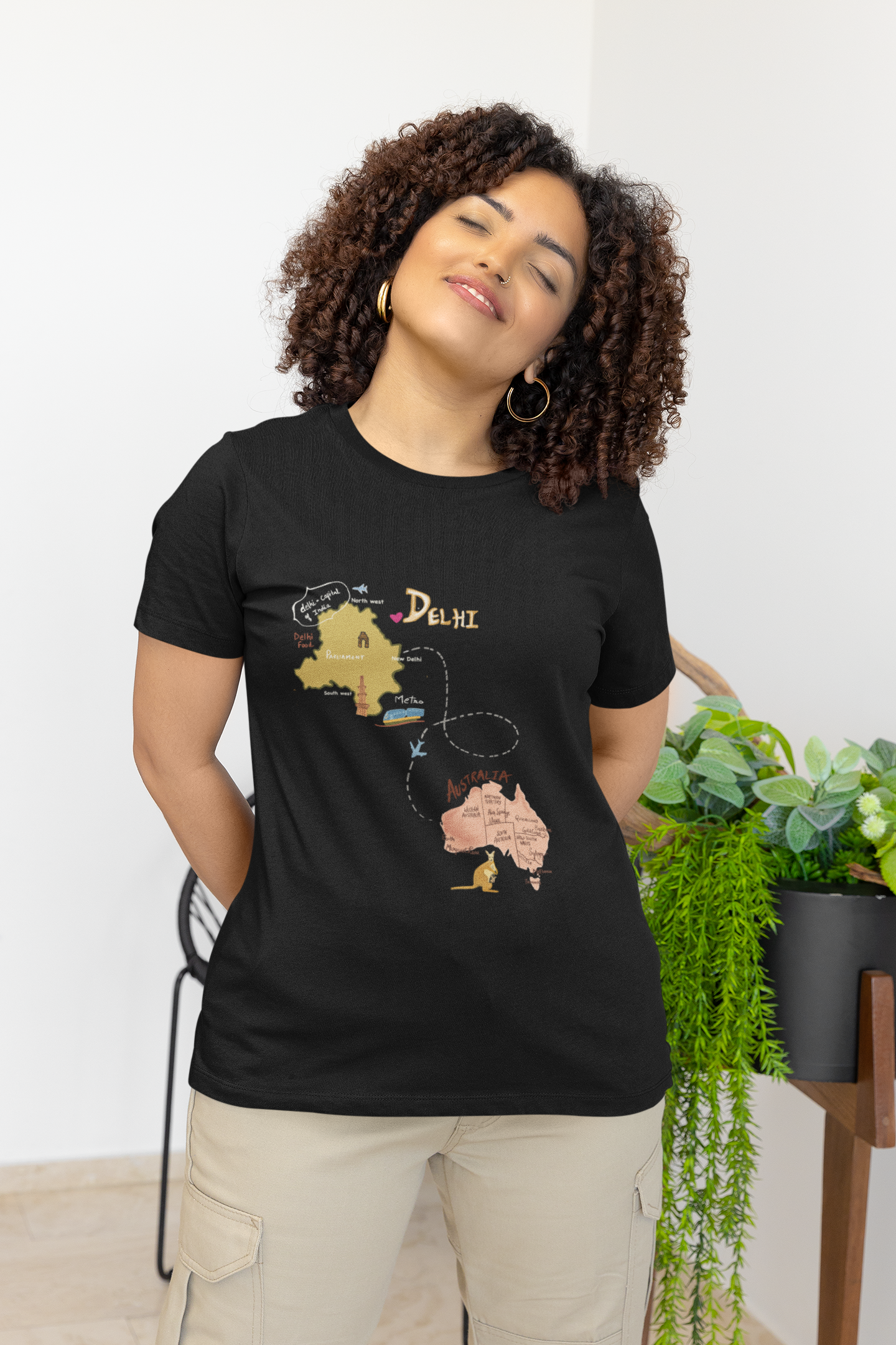 DELHI TO AUSTRALIA T-shirt