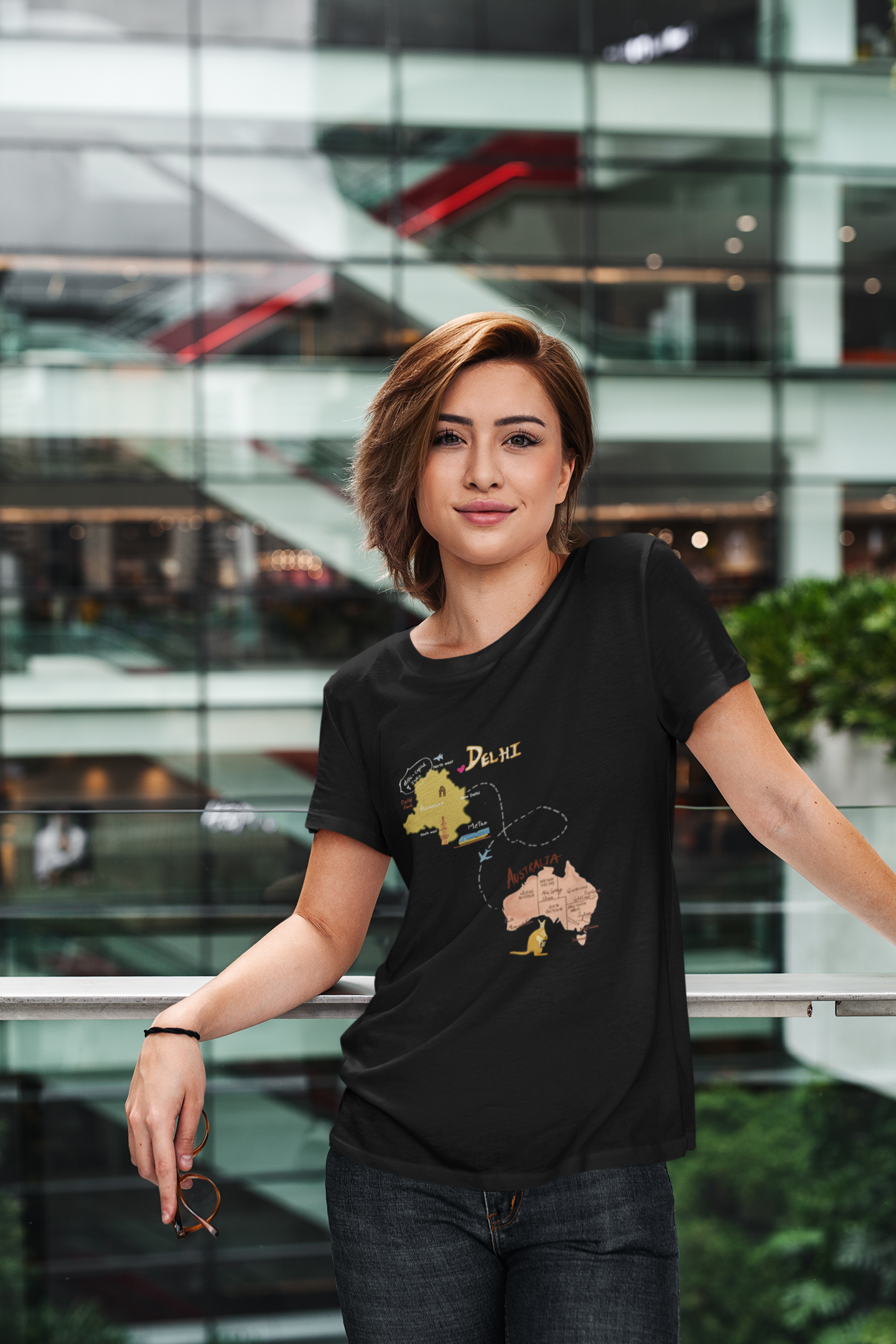 DELHI TO AUSTRALIA T-shirt
