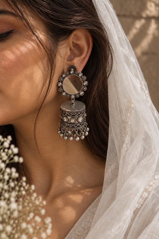 ARMAN mirror jhumka