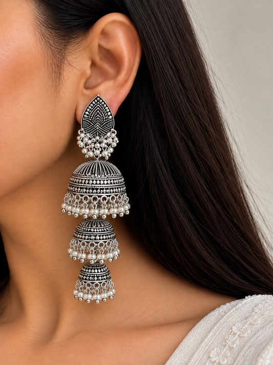 Meenu Oversized jhumka