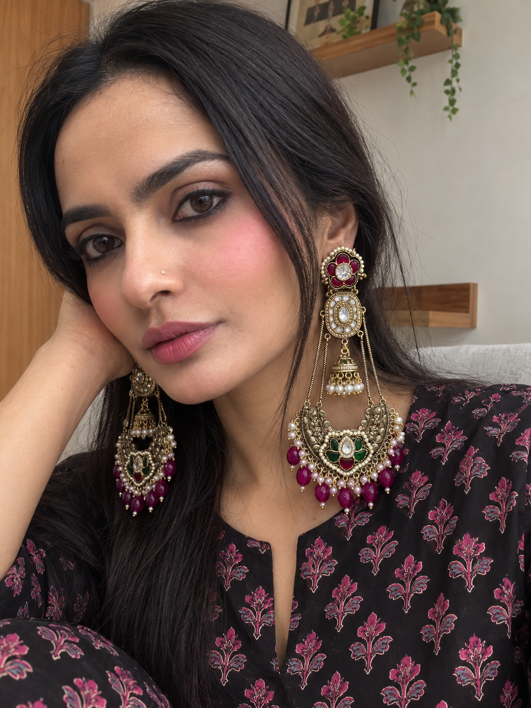 Gulnaar Statement Earrings