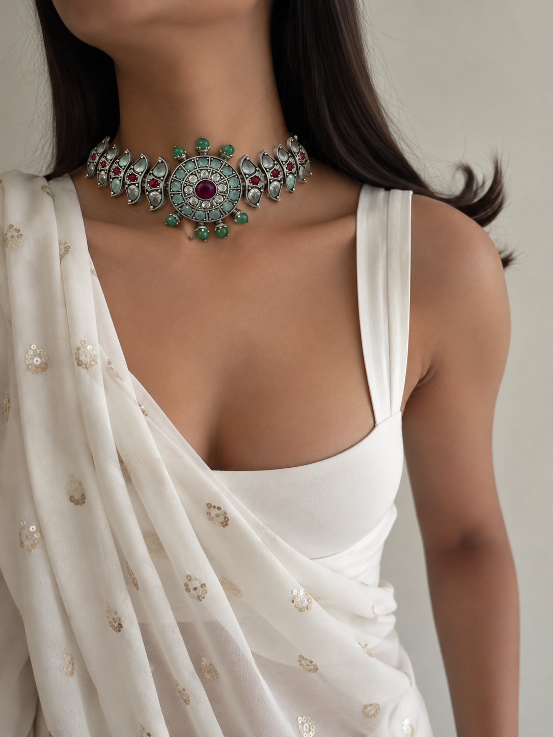 MALLIKA high quality handcrafted choker