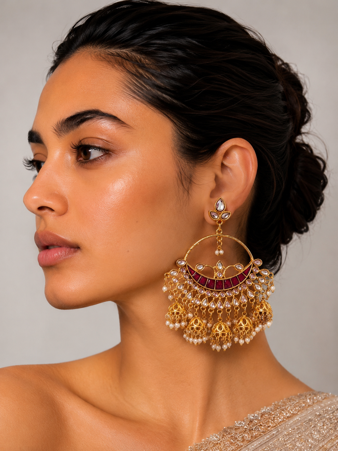 Firoza Chand Jhumkas