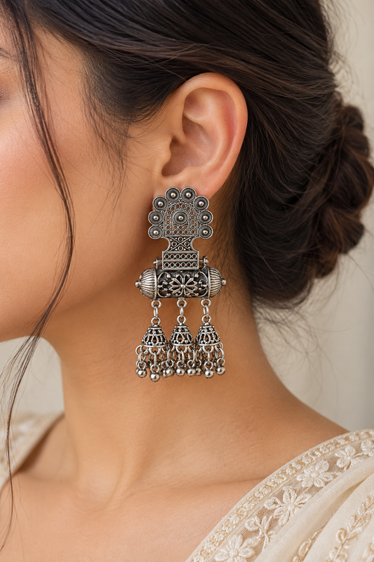 Zareen Heritage Ghungroo Earrings