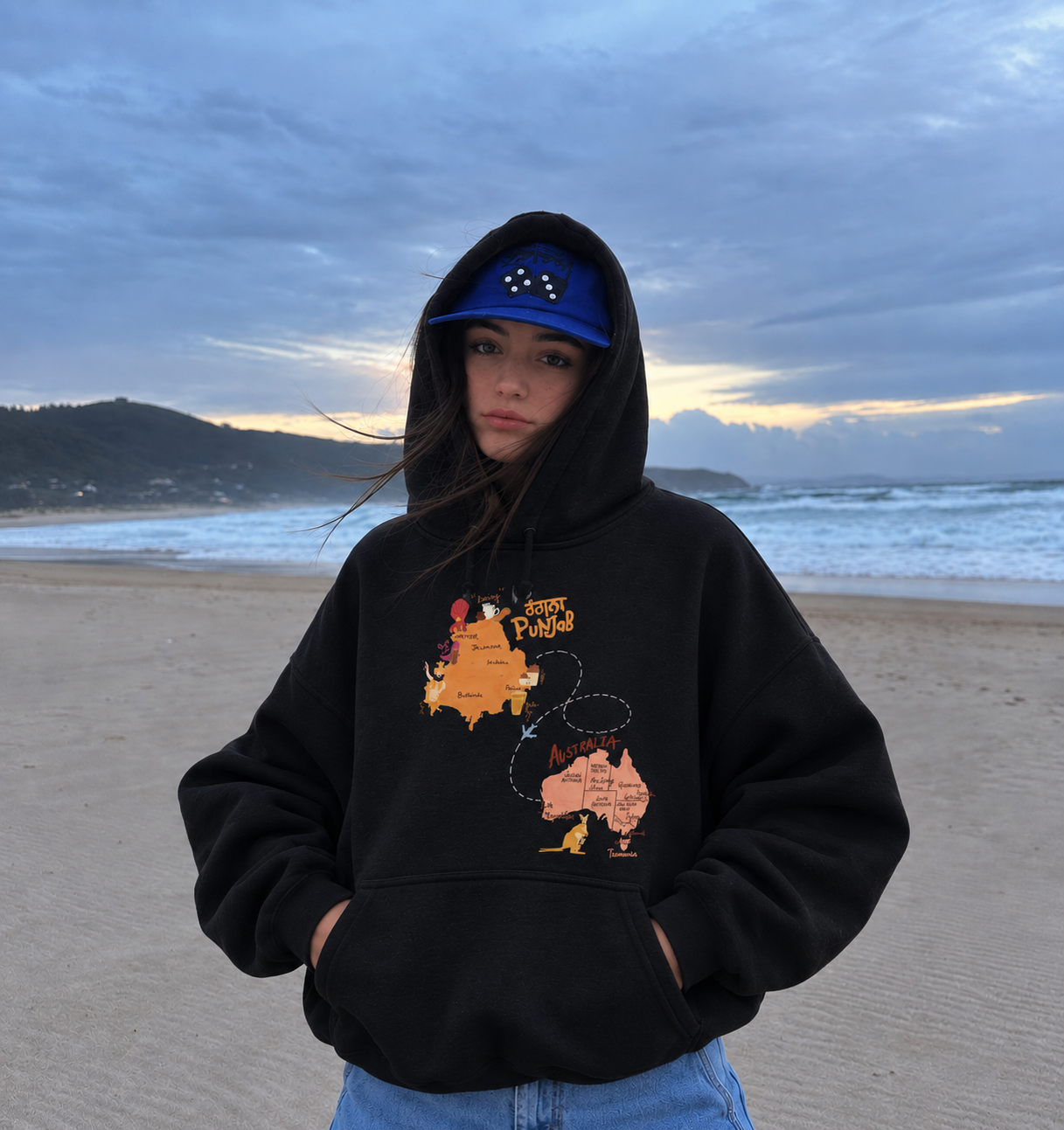 PUNJAB TO AUSTRALIA Hoodie