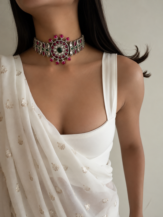 MALLIKA high quality handcrafted choker