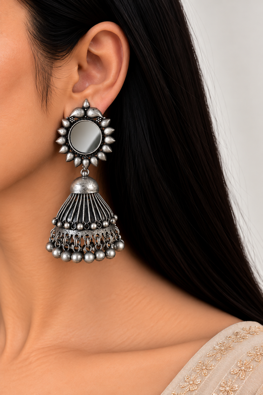 Madhuri mirror jhumka
