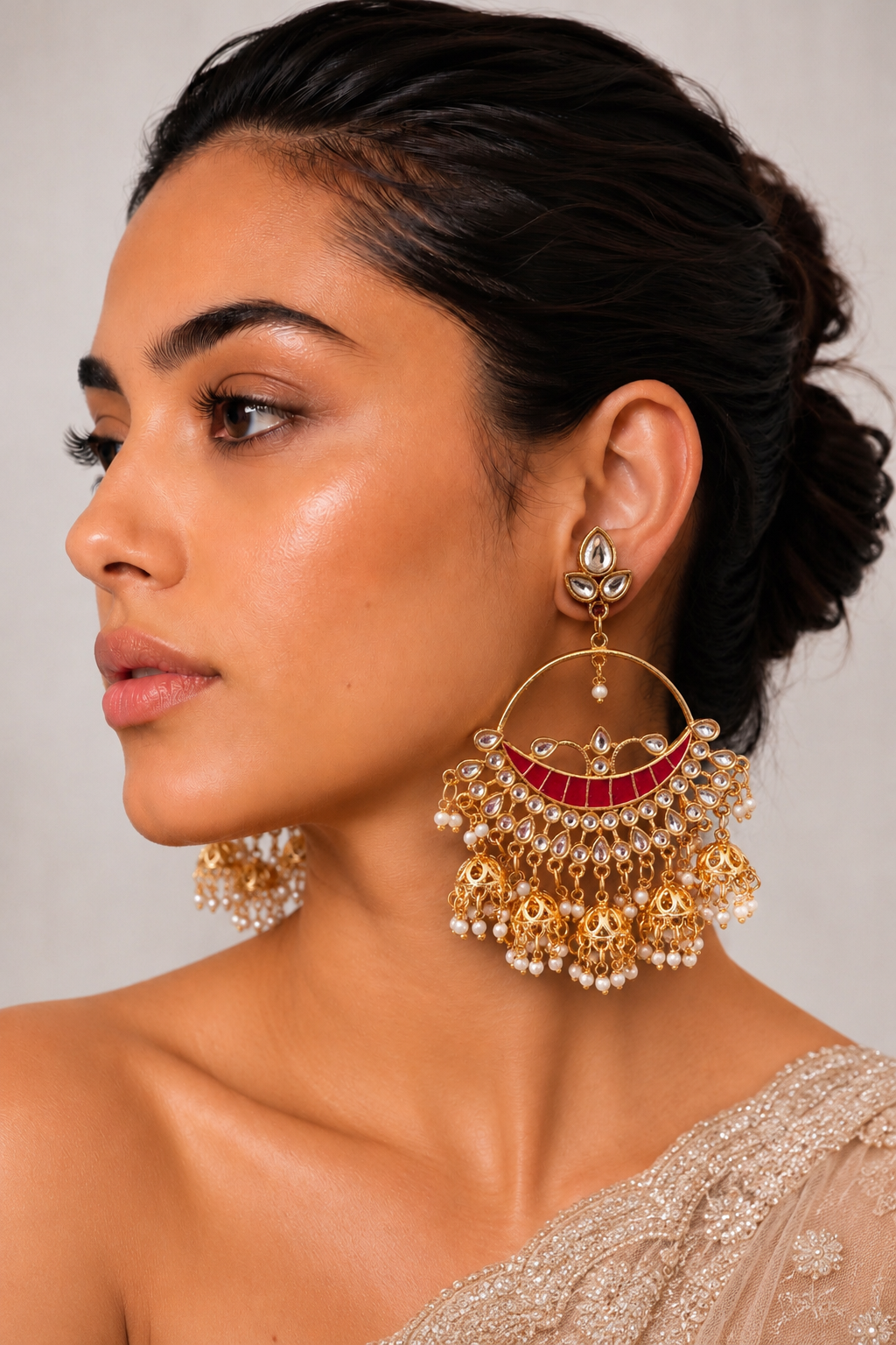 Firoza Chand Jhumkas