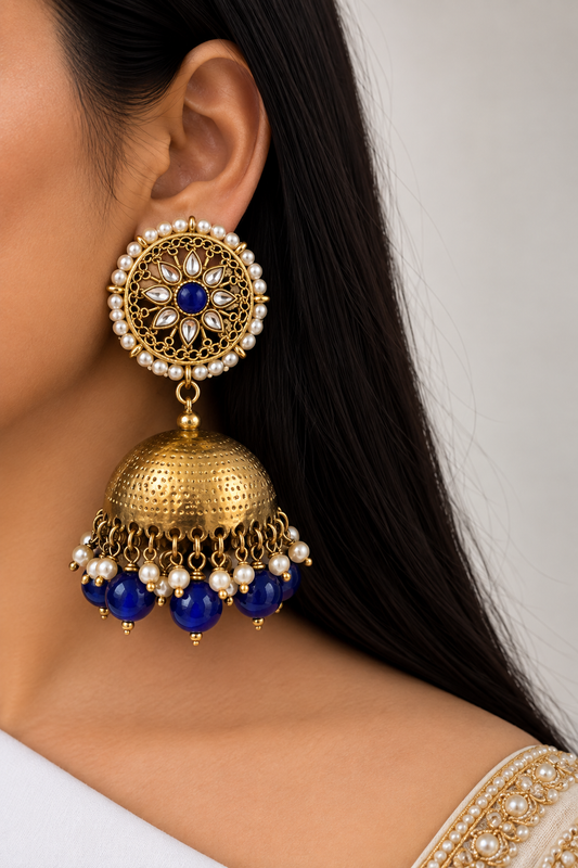 PINKKY oversized jhumka