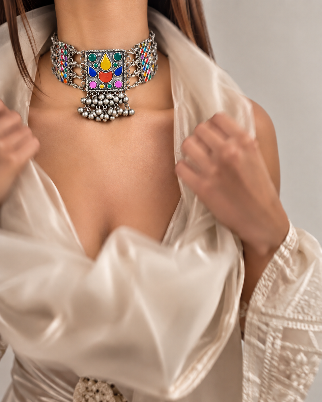 REETAM afghani choker set