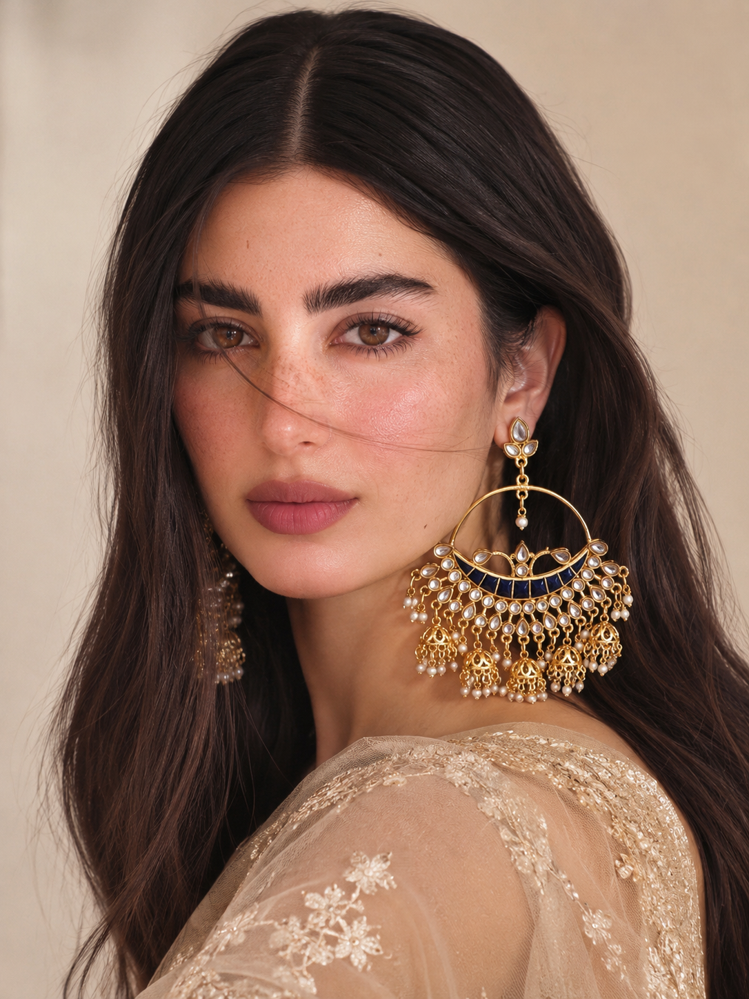 Firoza Chand Jhumkas