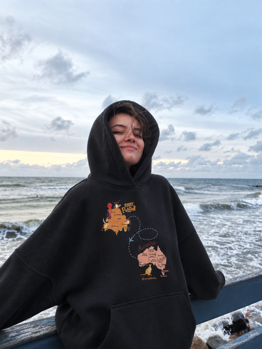 PUNJAB TO AUSTRALIA Hoodie