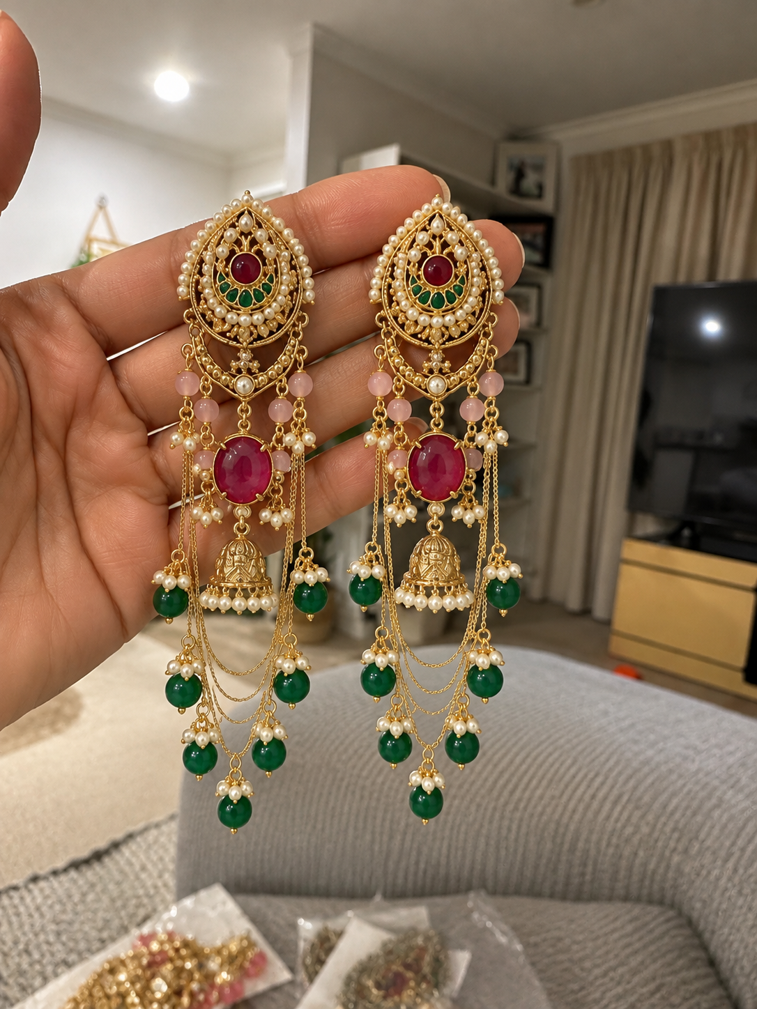 ROYAL RANI KASHMIRI JHUMKA