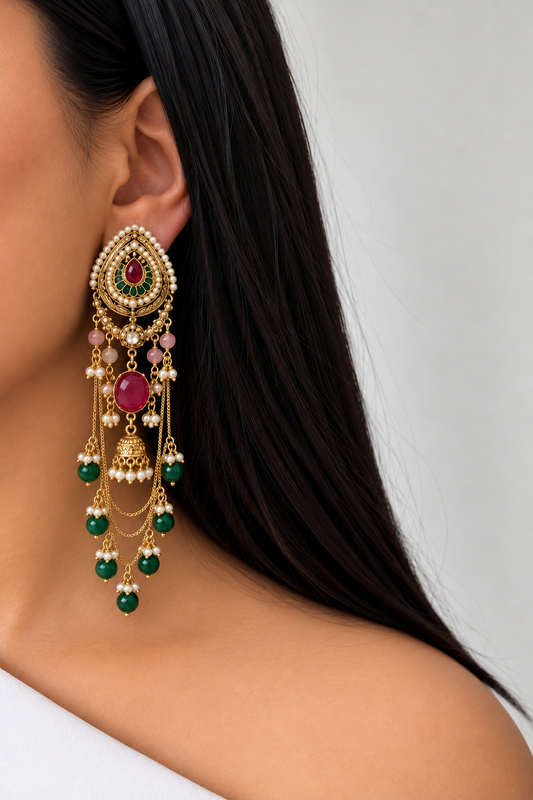 ROYAL RANI KASHMIRI JHUMKA