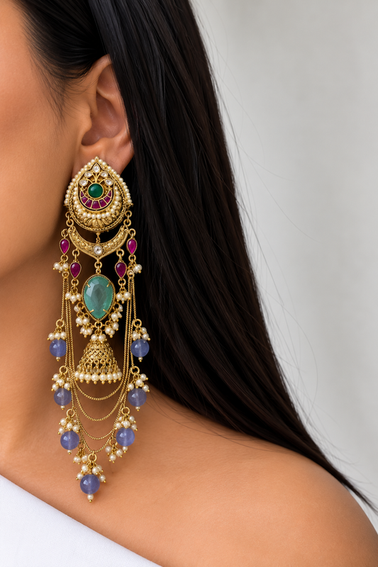ROYAL RANI KASHMIRI JHUMKA