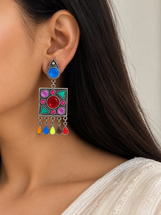 PARI afghani earrings