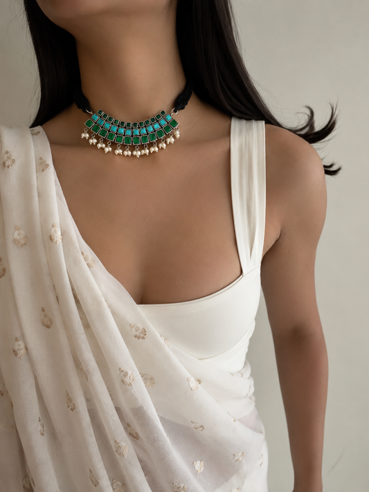 GAGAN stone choker set