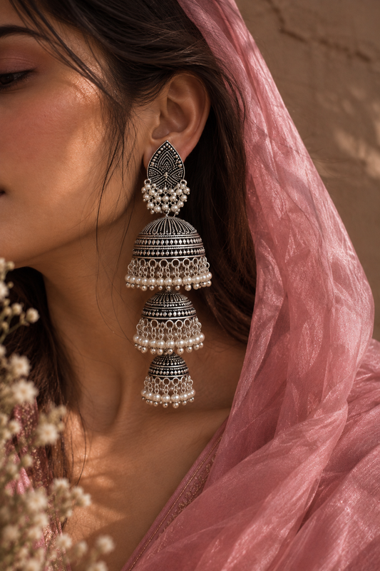 Meenu Oversized jhumka
