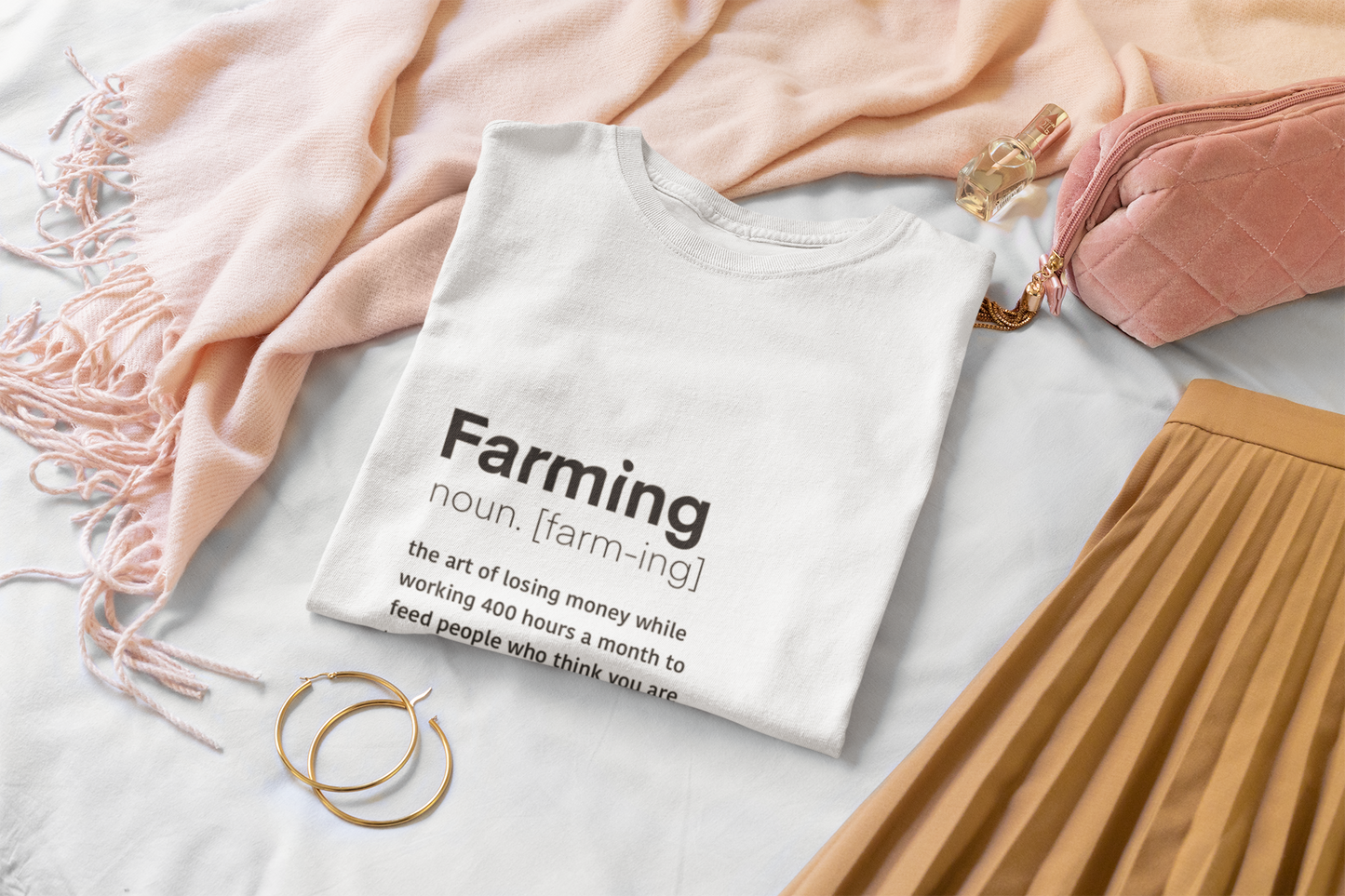 Farming t-shirt