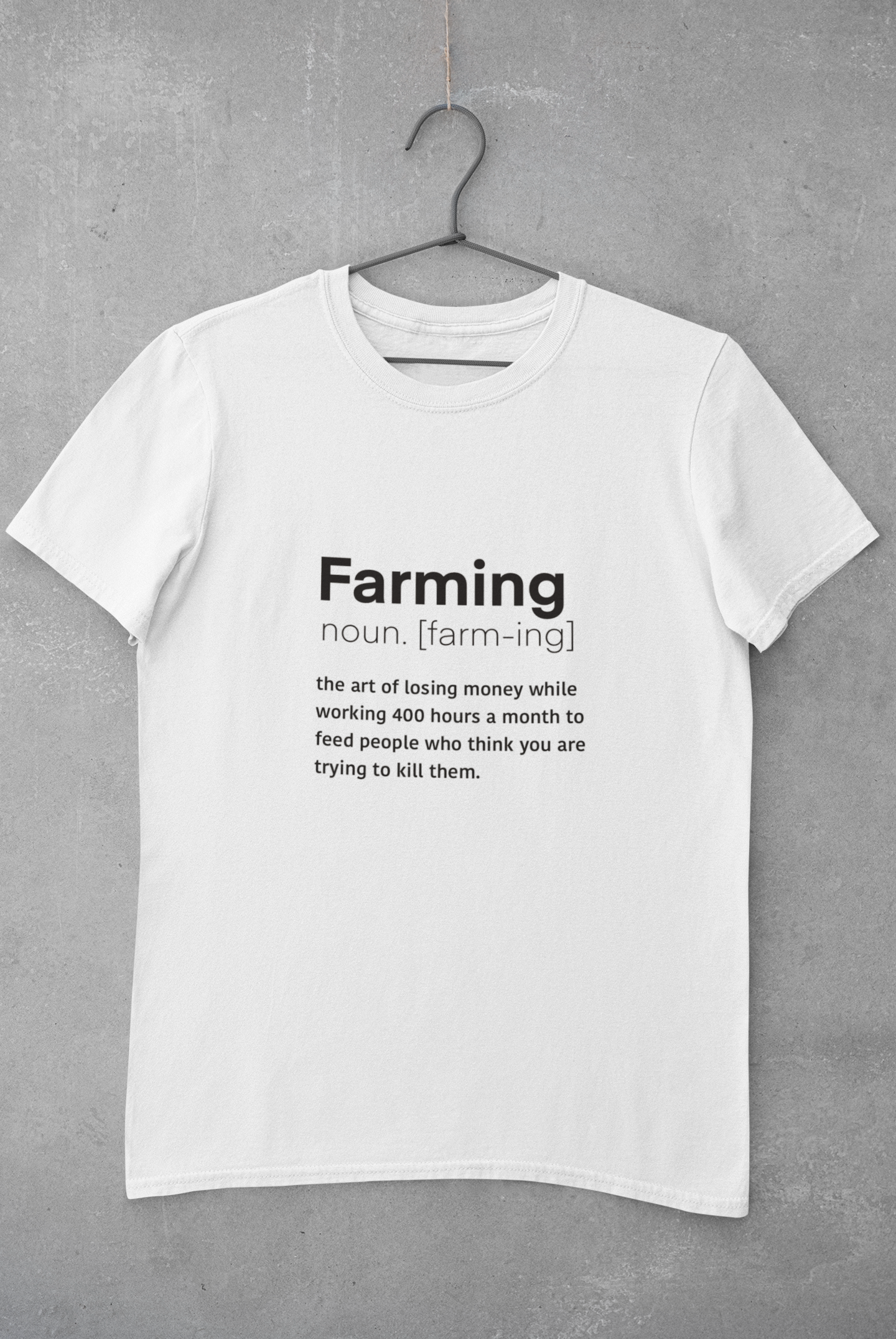 Farming t-shirt