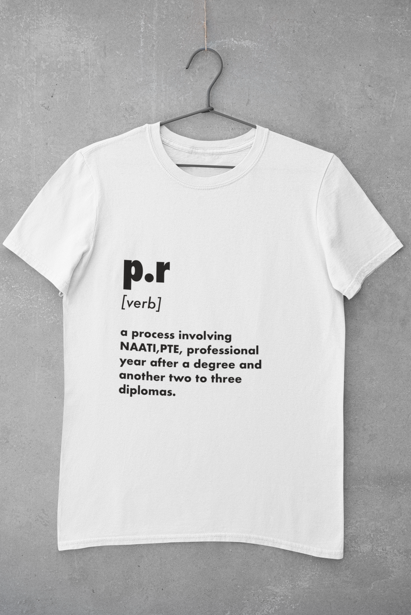 PR t-shirt