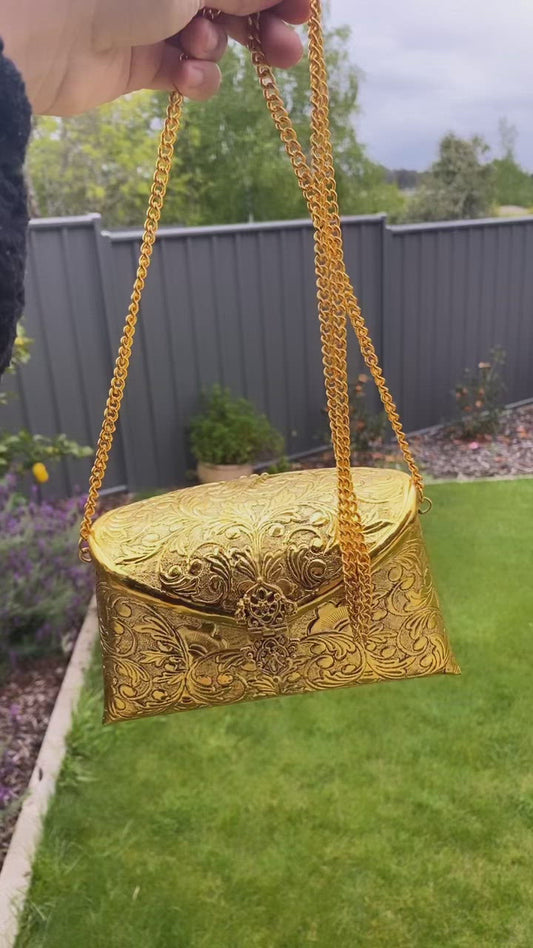 SHUBANI brass bag