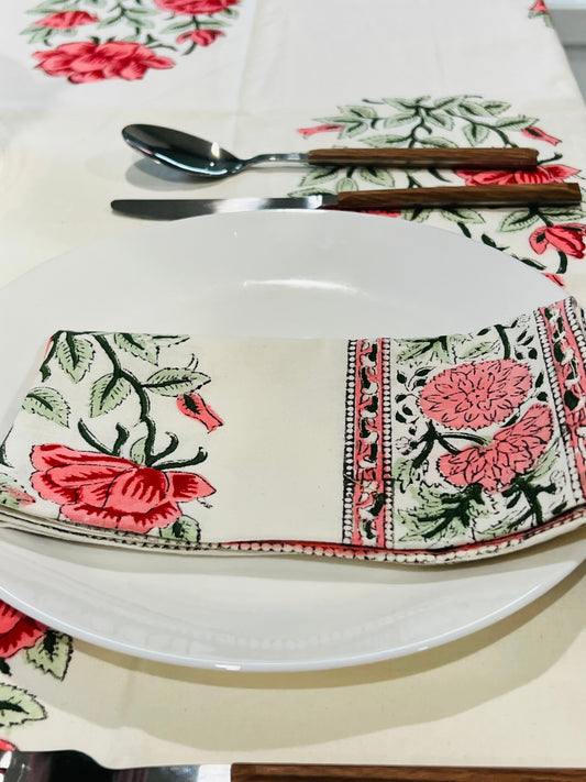 Poppy Shoppy table napkins