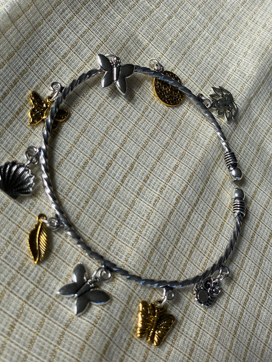 Hazel single foot anklets