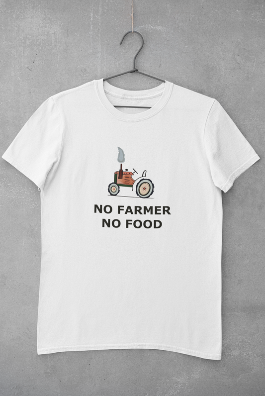 NO FARMER NO FOOD T-SHIRT
